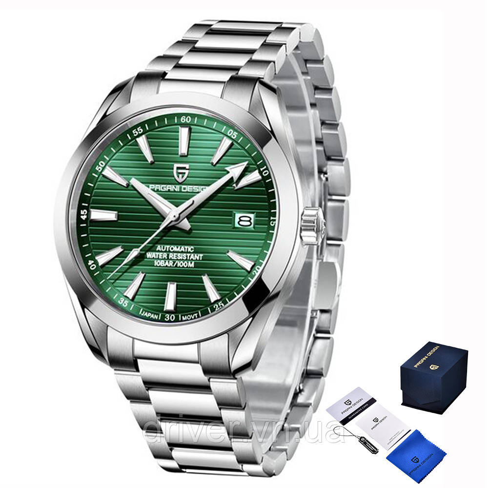 Pagani Design PD-1688 Silver-Green, фото 1