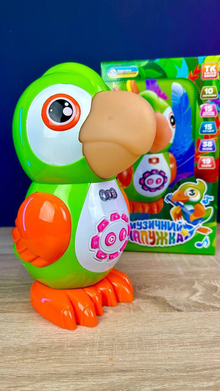 Інтерактивна іграшка Папуга FT 0041 Аудіоказки, фото 1
