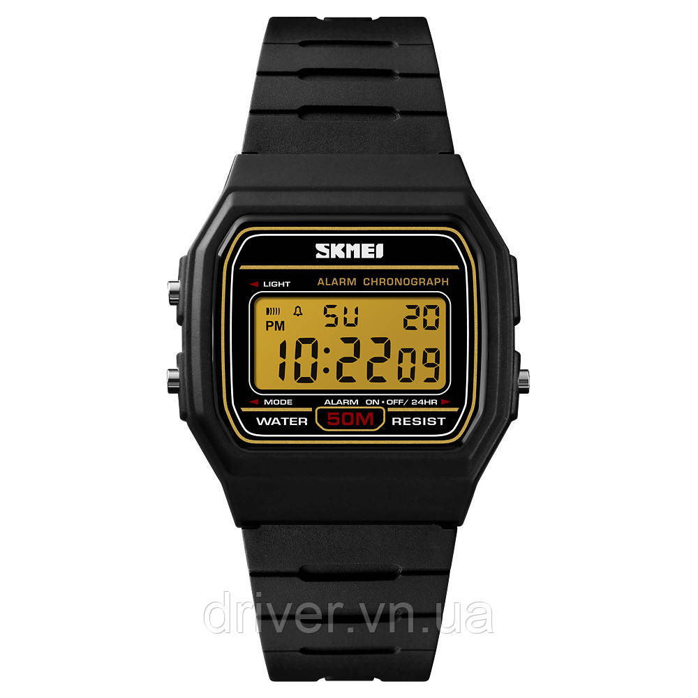 Skmei 1412BKGD Black-Gold, фото 1