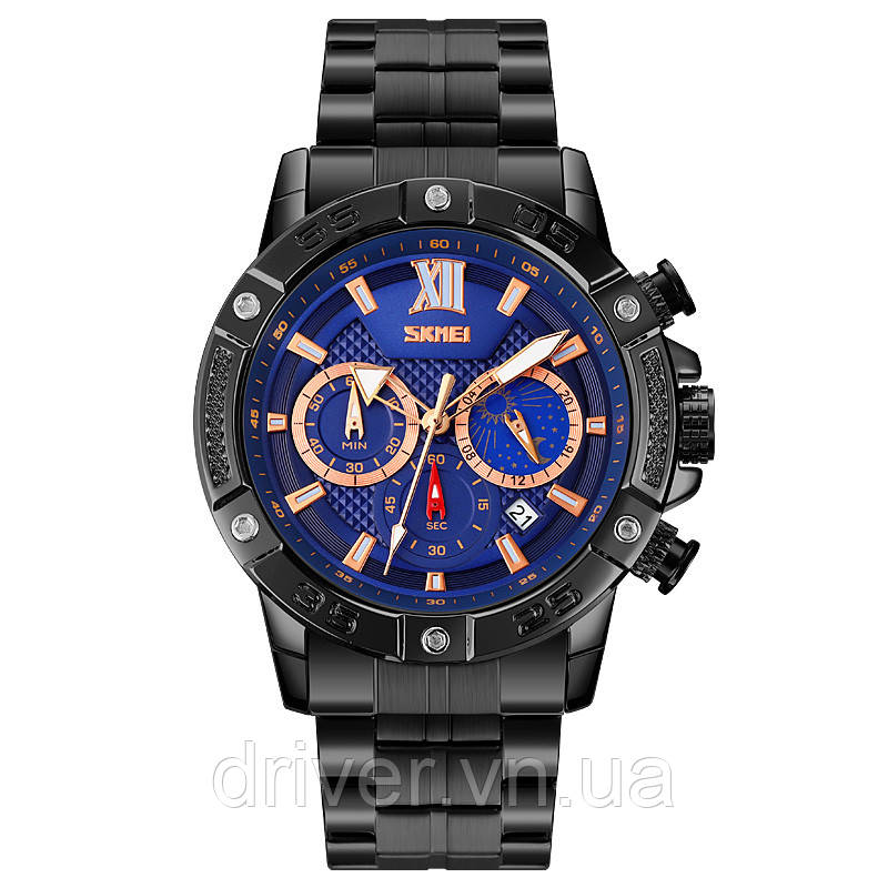 Skmei 9235BKBU Black-Blue SALE, фото 1