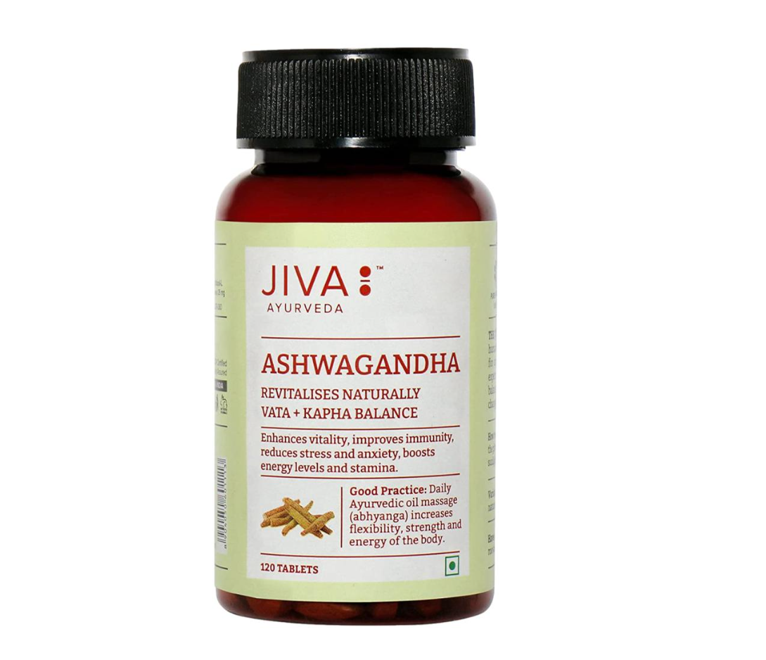 Ашвагандха Джива Ashvagandha Jiva 120 таблеток