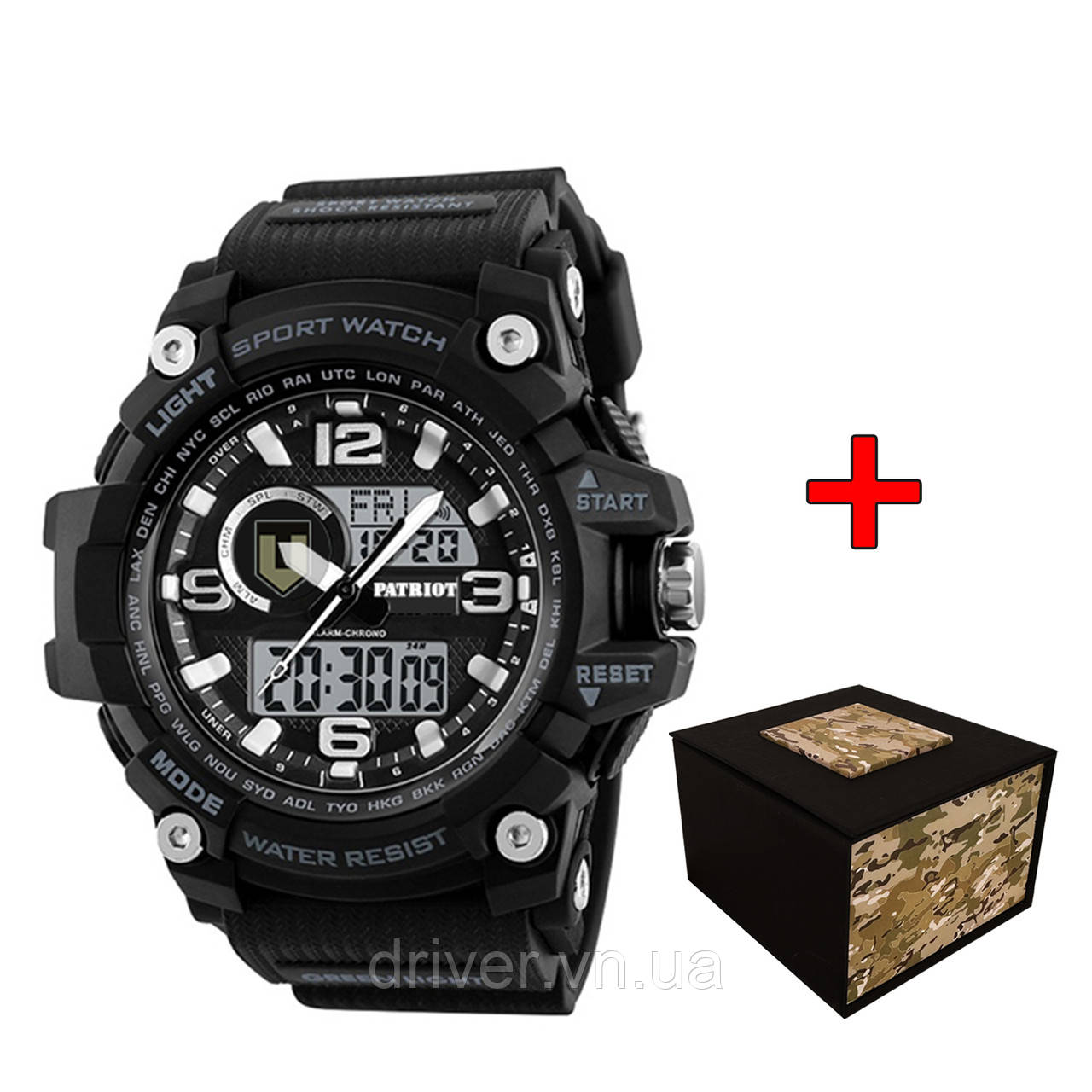 Patriot 012BKTRO ТРО Чорні + Коробка., фото 1