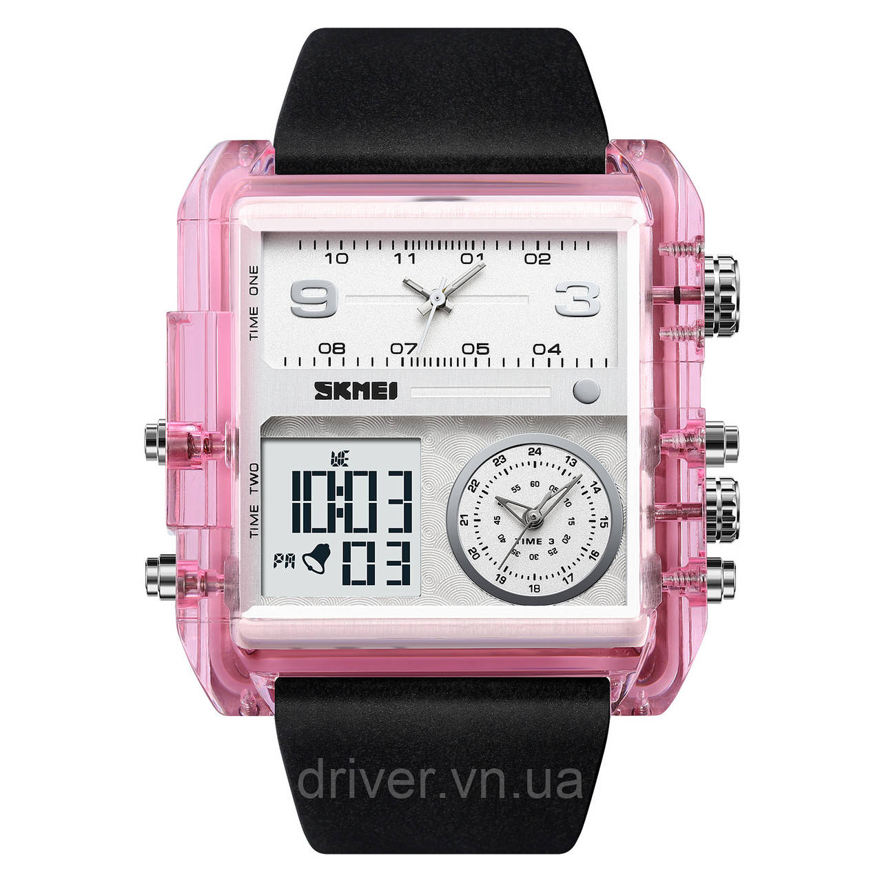 Skmei 2020PK Pink-Transparent SALE, фото 1