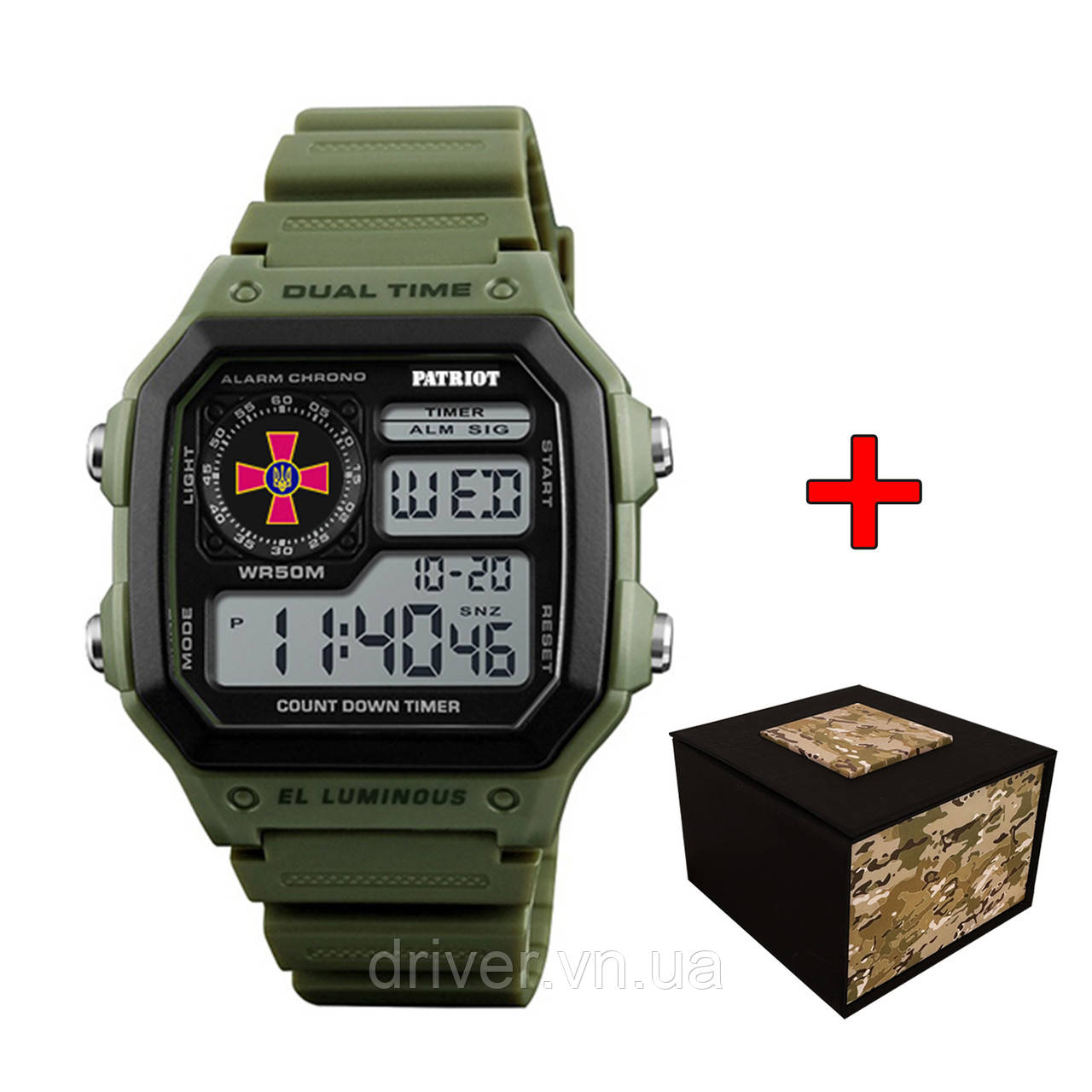 Patriot 010AGSU ЗСУ Зелені + Коробка., фото 1