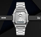 Skmei 1220SI Silver, фото 4