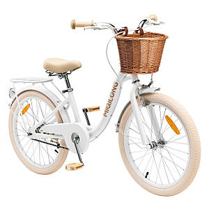 Дитячий велосипед Miqilong LS 20" білий (RBB-LS20-PEARL)