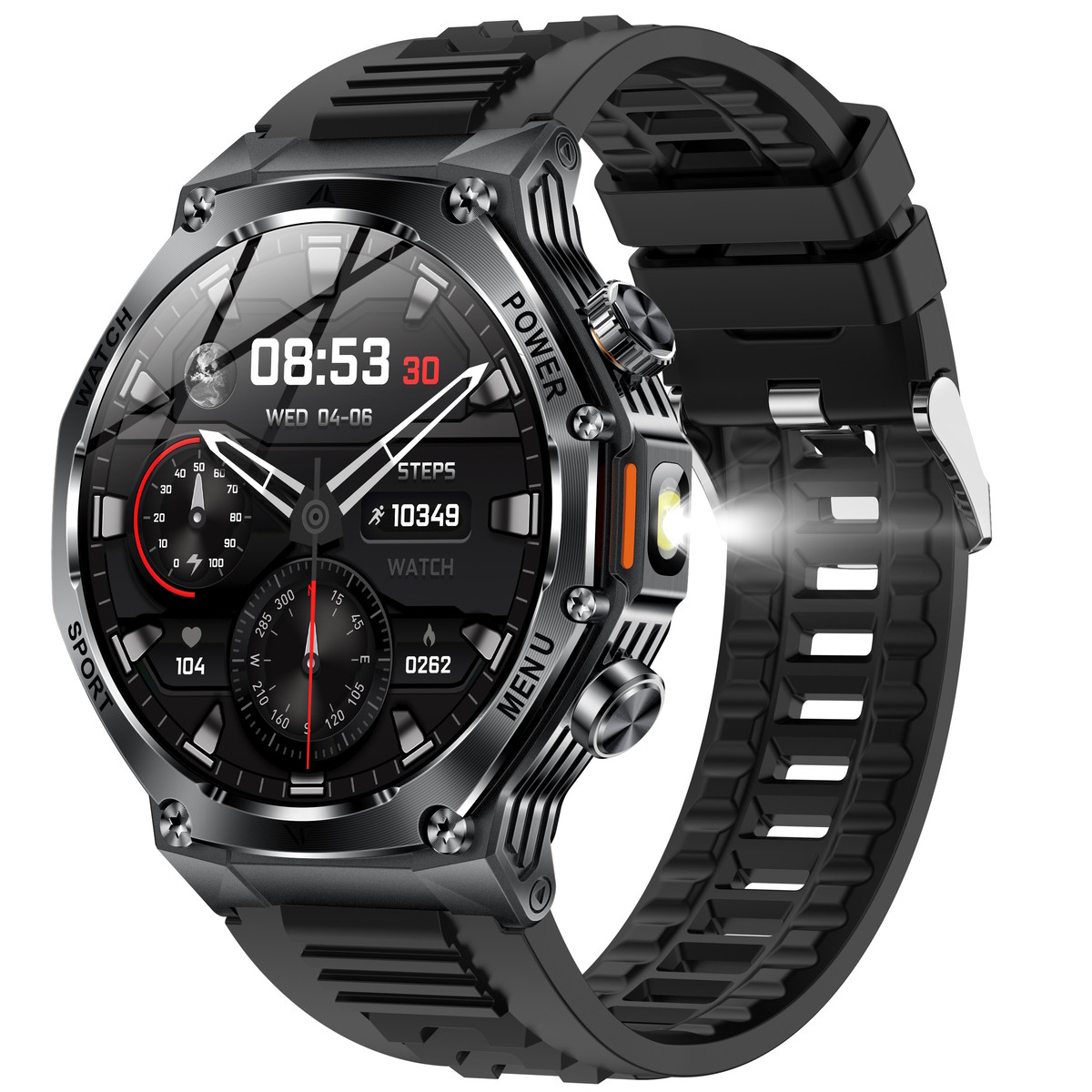 Розумний смарт годинник  Smart Surf X Pro Black Rubber 2 ремінці