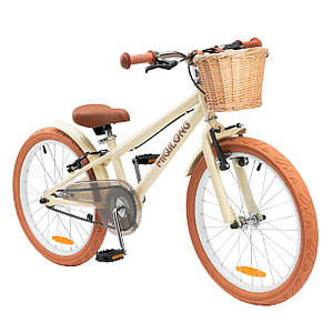 Дитячий велосипед Miqilong RM 20" бежевий (RBB-RM20-BEIGE)