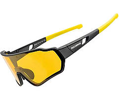 Спортивні окуляри RockBros-100164 з поляризаційними лінзами та діоптричною вставкою.solve