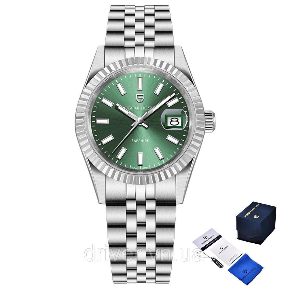 Pagani Design PD-1794M Silver-Green, фото 1