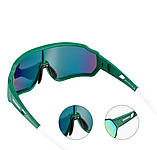Спортивні окуляри RockBros-100165 з поляризаційними лінзами та діоптричною вставкою.solve, фото 4