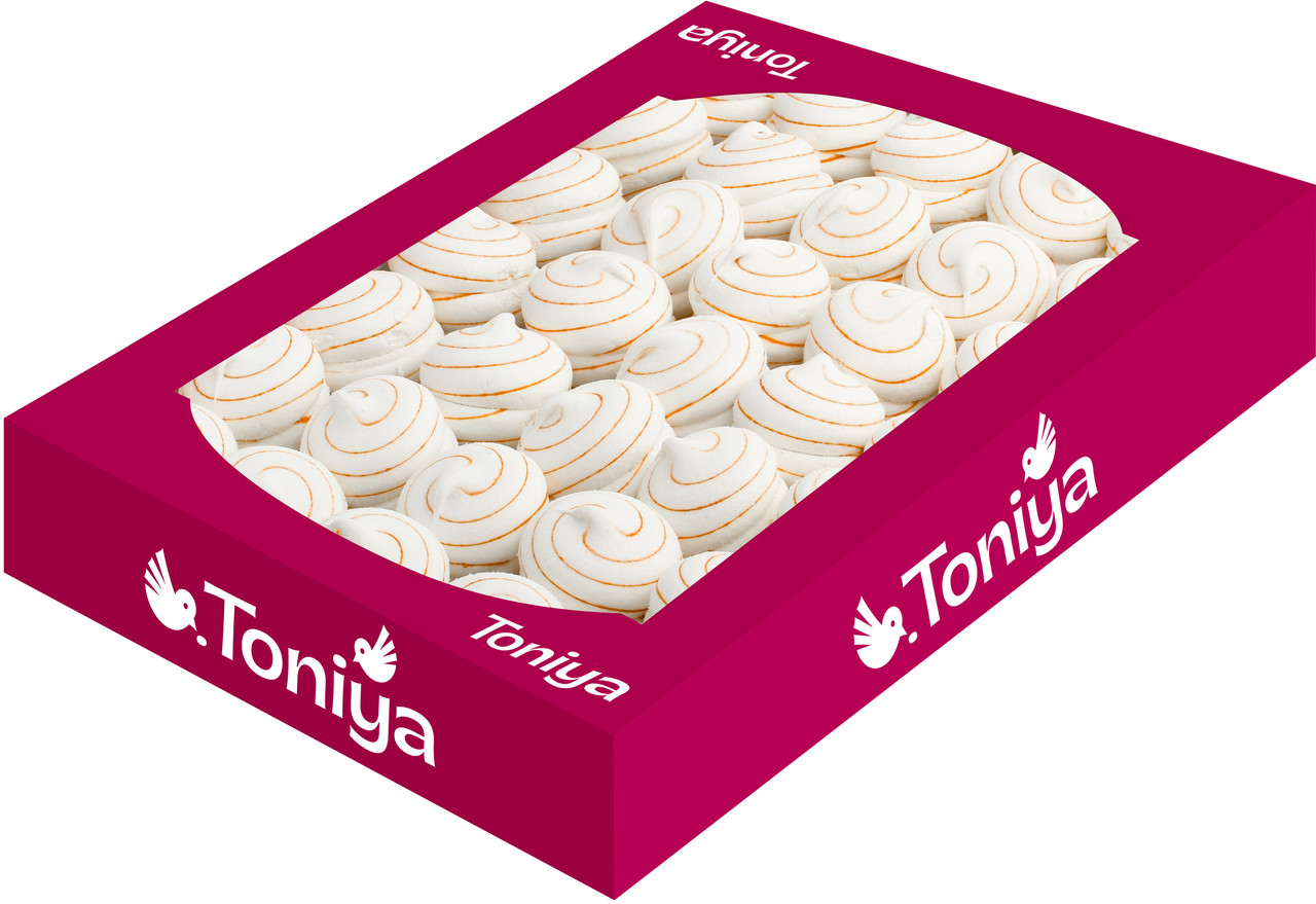 Зефір Панна Зефіра з фруктовою начинкою абрикос 1,2 кг ТМ TONIYA