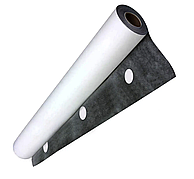 Агроволокно 50 г/м², 1.07×100 м чорно-біле з перфорацією 3 отвори