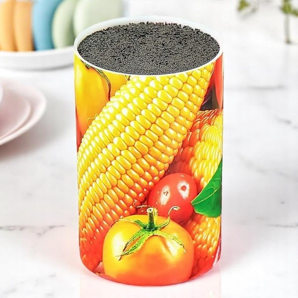 Підставка для ножів кругла 4*9см universal knife holder Мікс, фото 1