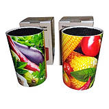 Підставка для ножів кругла 4*9см universal knife holder Мікс, фото 5