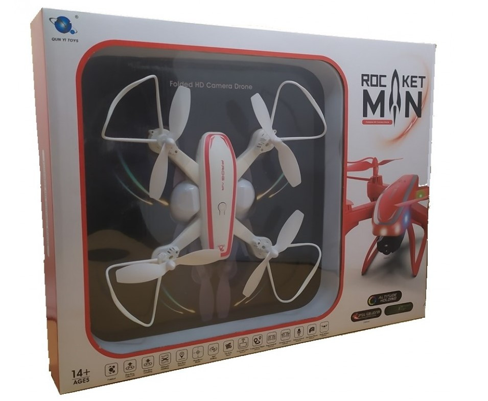 Квадрокоптер радіокерований дрон з Wi-Fi-камерою QY66-R2A/R02 YU227