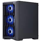 Корпус 1stPlayer H2-BK-4F7 Black без БЖ, фото 7