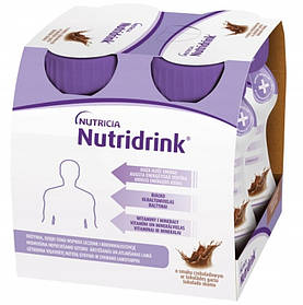 Nutridrink шоколадний смак, рідкий 4 x 125 мл
