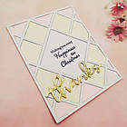 Ніж для створення вирубки із картона Рамка ромби NOZ187, фото 2