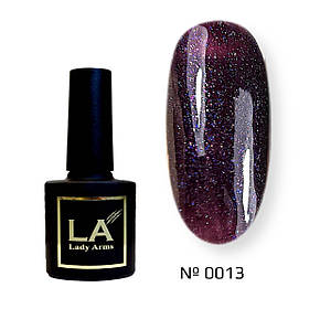 0013 L лайт Lady Arms фіолетовий шайн гель-лак gel polish