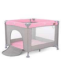 Манеж дитячий ігровий EL CAMINO CASTLE ME 1097 Pink Gray рожевий "tovarka"