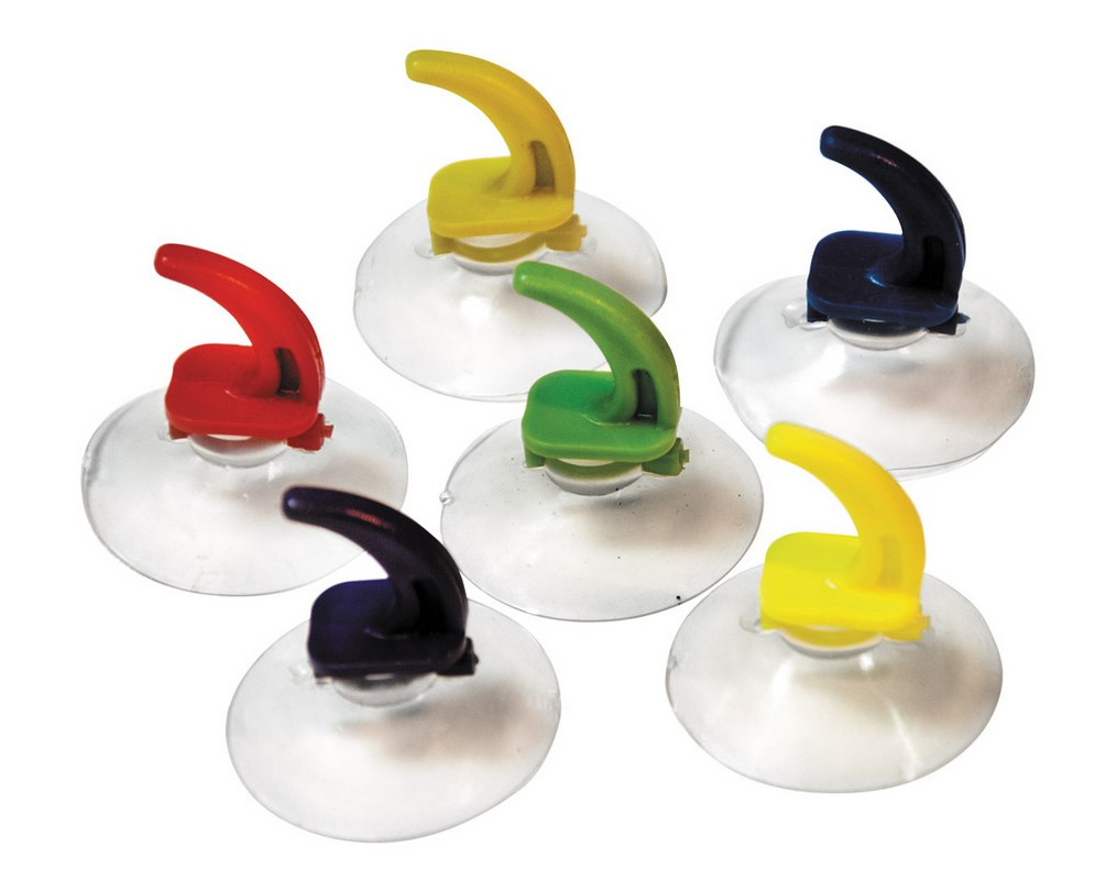 Гачок на вакуумному присоску ГОСПОДАР набір 20 шт 92-0250, фото 1