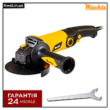 Болгарка 1370 Вт шліфувальна машина кутова Mächtz MAG-12/1370 CVS 4000 - 11000 об хв Диск 125 мм