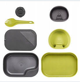 Дорожній набір Wildo Camp-A-Box Duo Complete Lime / Dark Gray (SE-CDB-PP-6719A) H