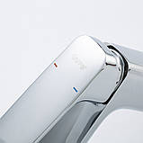 Змішувач для умивальника GAPPO G1028, латунь, хром, фото 4