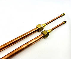 Комплект шлангів М10-1/2"В мідний 35см (0,35м) FLEXY CUPRUM (2шт)