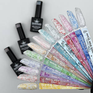 Бази з кольоровою поталлю Potal Milk Base (Дизайнер)