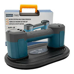 Акумуляторна вакуумна присоска PROFI-TEC HoldPro 180 (12 В / 1.5 Аг, зарядний пристрій) Артикул: 007063