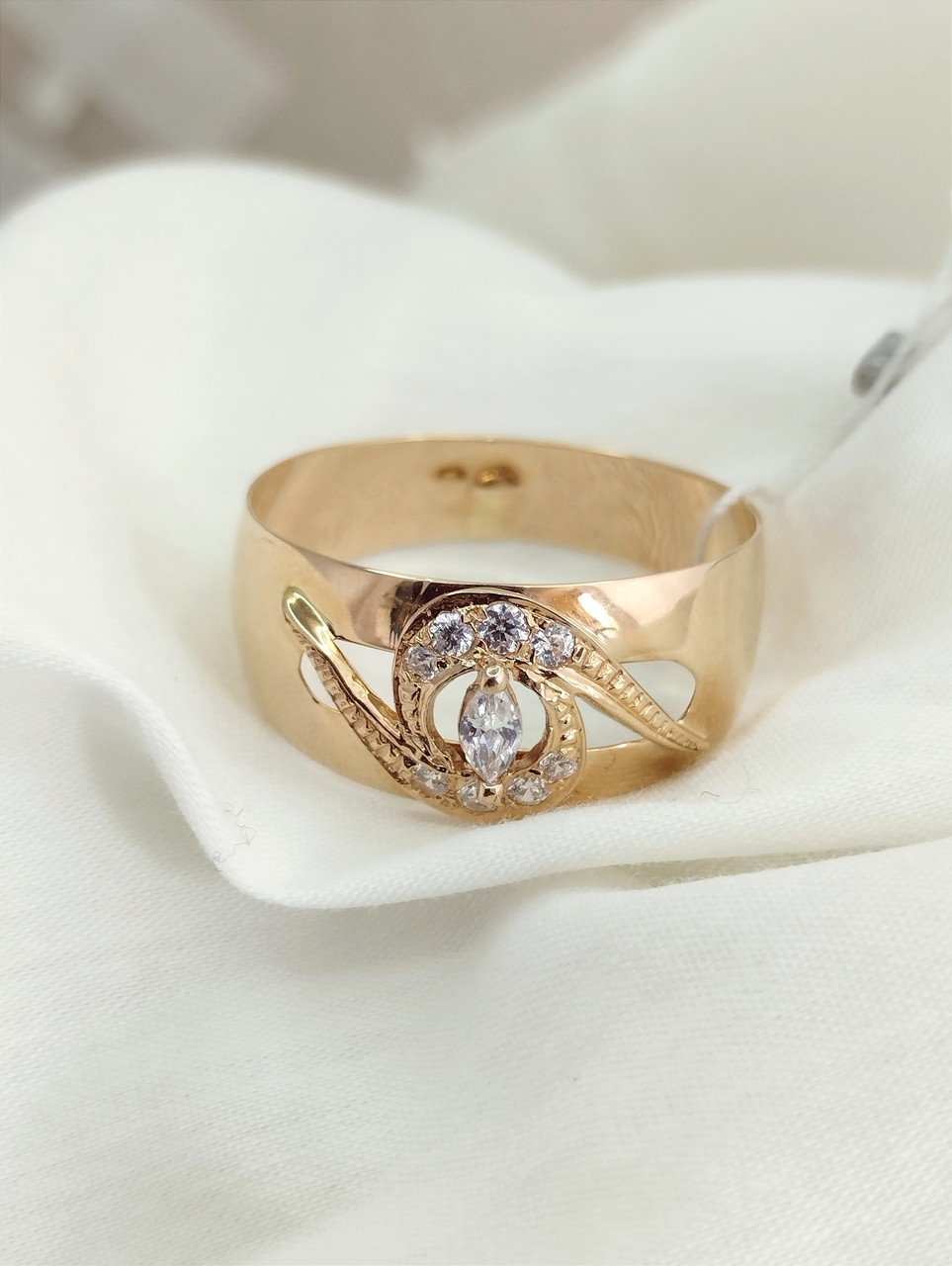 Жіноче кільце золоте 585 проби