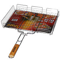 Решітка для барбекю з бортиком 40х32х7,5 см (100-30)