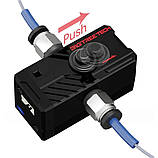 Датчик філамента оптичний Bigtreetech Smart Filament Sensor V2.0, d1.75mm, 4-pin, 3.3V-5V, чорний, фото 3