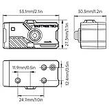 Датчик філамента оптичний Bigtreetech Smart Filament Sensor V2.0, d1.75mm, 4-pin, 3.3V-5V, чорний, фото 4