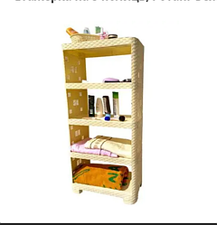 Етажерка на 5 полиць, Ротанг