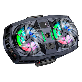 Кулер для мобільного телефона Hoco GM36 Mustango Mobile Phone Dual Cooler Black