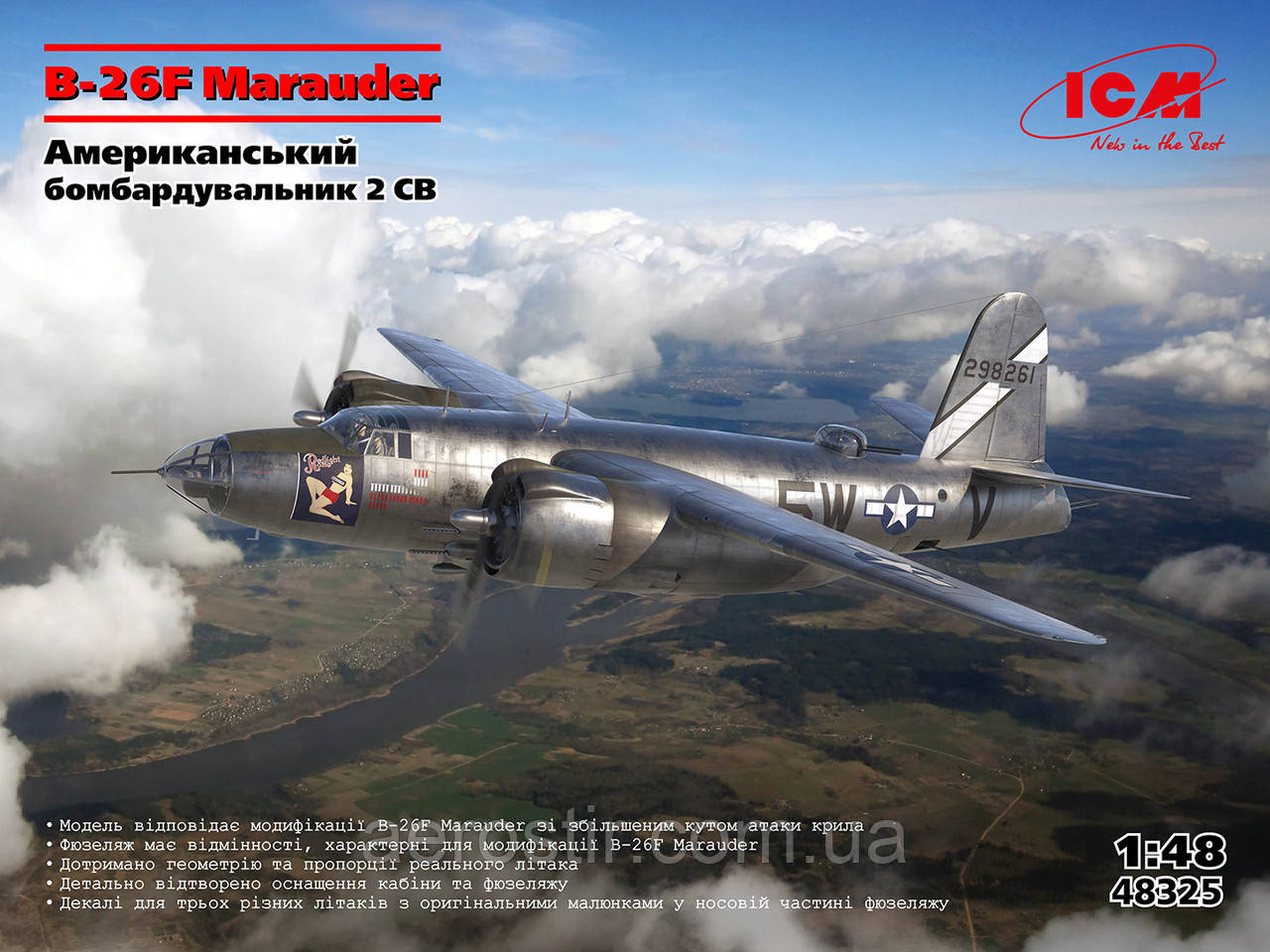 B-26F Marauder 1/48 ICM 48325