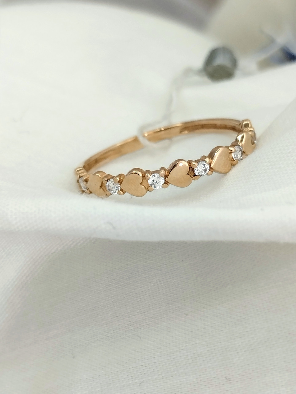 Золоте кольцо 585 проби, фото 1