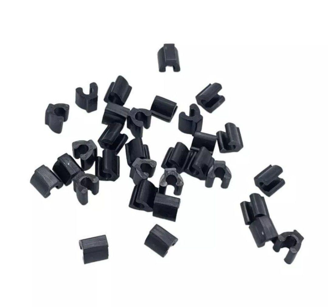 Верхні обмежувачі для застібки-блискавки тип 5 500шт/уп Чорні