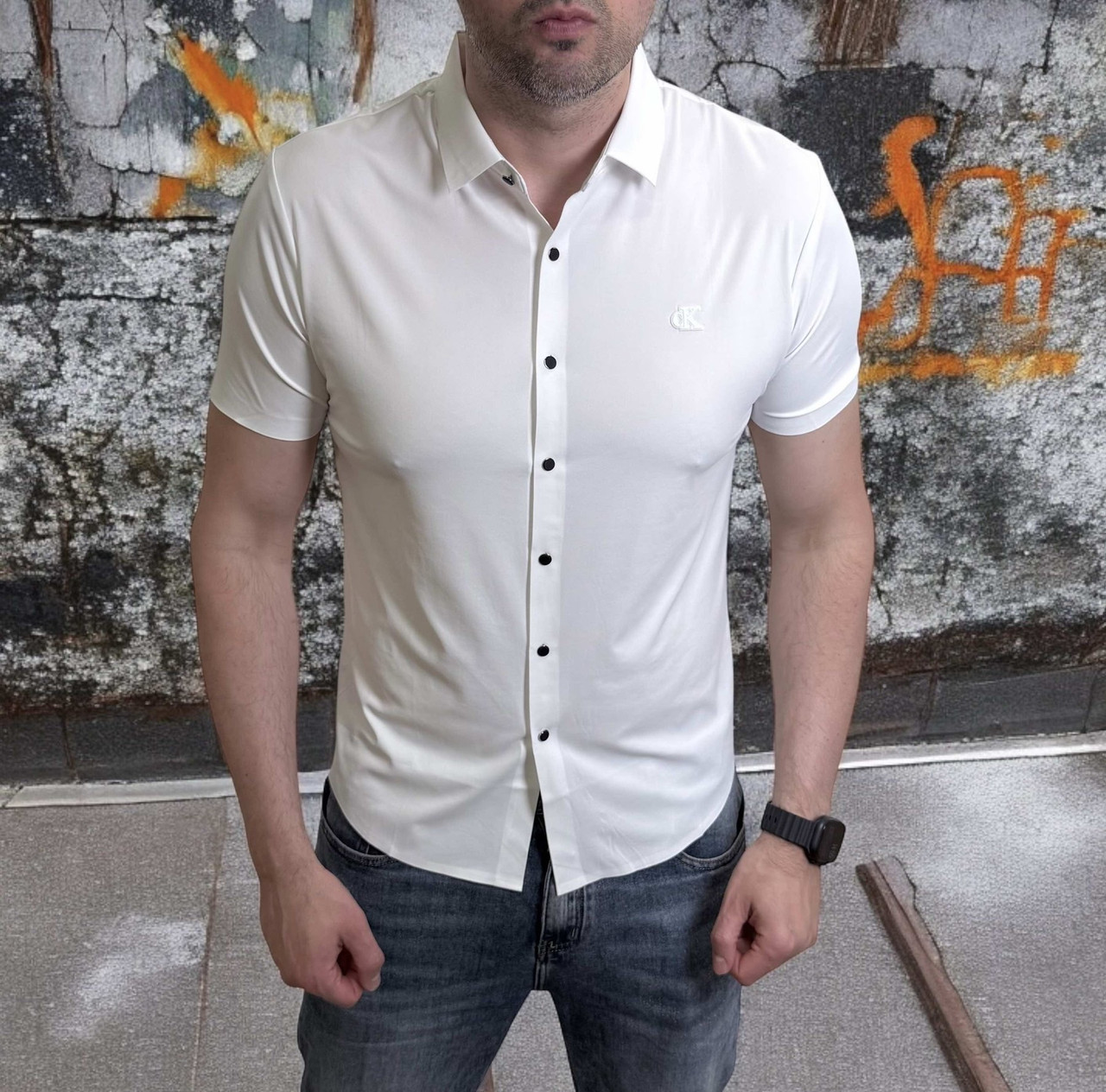 2459 Calvin Klein Білий