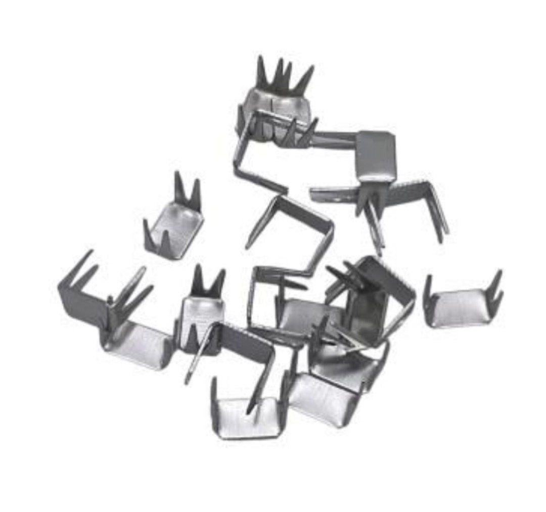 Фіксатор-обмежувач нижній для застібки-блискавки 500шт/уп тип 5-7 Нікель