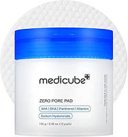 Medicube Zero Pore Pad 2.0 Пілінг пади для очищення і звуження пор 70 шт
