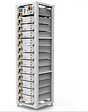Стійка для високовольтної батареї Deye 3U-HRACK (12 батарей + BMS), фото 4