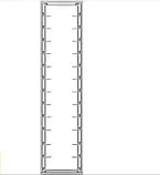 Стійка для високовольтної батареї Deye 3U-HRACK (12 батарей + BMS), фото 8