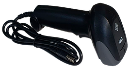 Сканер ІКС-3206 CCD/1D USB Чорний (ІКС-3206-1D-USB)