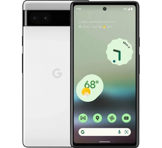 Смартфон Google Pixel 6a 6/128GB Chalk, фото 1