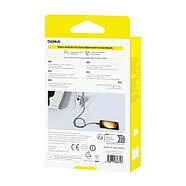 Кабель тайп сі Baseus 100W 2м шнур USB Type-C посилений для швидкого заряджання телефона (чорний), фото 9