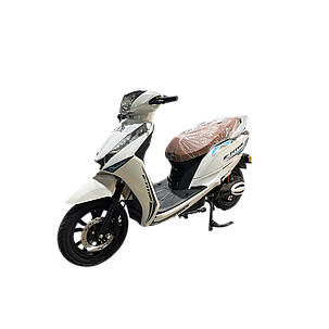 Електроскутер E-Titan Storm 12" Біло-блакитний, фото 3